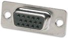 CONNECTOR, HD D SUB, RCPT, 26POS