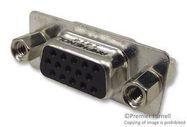 CONNECTOR, HD D SUB, RCPT, 15POS