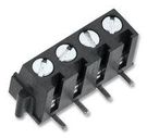 TERMINAL BLOCK, WIRE TO BRD, 4POS, 14AWG