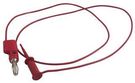 TEST LEAD, RED, 610MM, 150V, 0.5A