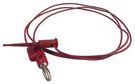 TEST LEAD, RED, 914MM, 150V, 0.5A