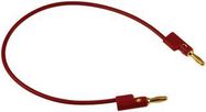 TEST LEAD, RED, 305MM, 60V, 15A