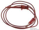 TEST LEAD, RED, 914MM, 300V, 5A
