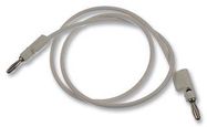 TEST LEAD, WHT, 609.6MM, 60V, 15A
