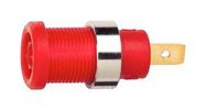 BANANA JACK, 36A, SOLDER, RED, PK10