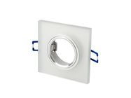 LED line downlight glass square white 90x26x10mm frosted GLIKKA