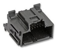 AUTOMOTIVE CONN, R/A PLUG, 8POS, 500V