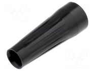 Accessories: strain relief; 5.4÷6mm; black; Application: plugs LEMO
