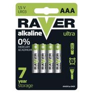 RAVER Alkaline Battery LR03 (AAA), Raver