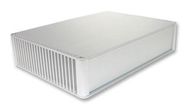 HEATSINK ENCLOSURE, ALUMINIUM, SILVER