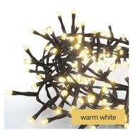 LED Christmas chain – hedgehog, 8 m, outdoor and indoor, warm white, timer, EMOS