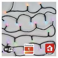 GoSmart LED Christmas chain, 8 m, outdoor and indoor, RGB, programmes, timer, wi-fi, EMOS