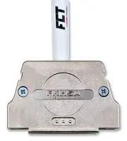 D-SUB BACKSHELL, DD, 180┬░, PET