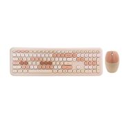 Wireless keyboard + mouse set MOFII 666 2.4G (beige), MOFII
