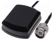 Antenna; inner; GPS; TNC; Len: 5m; magnet; 2.4÷5VDC; Dim: 48x39x14mm JC Antenna