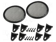 Loudspeaker grille; 5" 4CARMEDIA