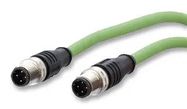 SENSOR CABLE, M12 PLUG 4POS-PLUG, 5M