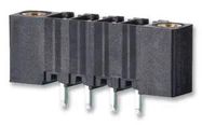 CONNECTOR, HEADER, 4POS, 1ROW, 3.81MM