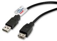 COMPUTER CABLE, USB2.0, 3M, BLACK