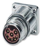 CIRCULAR CONNECTOR, RCPT, 17POS, PANEL