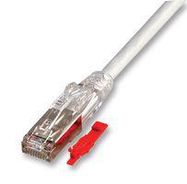 LEAD, CAT6A, DATALOK, GREY,3M