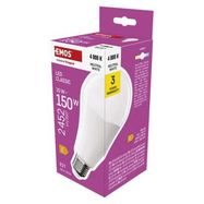 LED Bulb Classic A80 / E27 / 20 W (150 W) / 2452 lm / Neutral White, EMOS