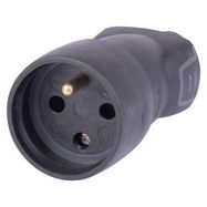 Rubber Socket IP40 black, Legrand