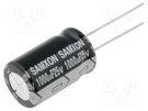 Capacitor: electrolytic; low ESR; THT; 1000uF; 25VDC; Ø10x20mm SAMXON