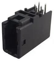 CONNECTOR, HEADER, 4POS, 2ROW, 4MM