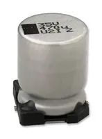 CAP, 330UF, 35V, ALU ELEC, SMD