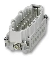 RECTANGULAR MALE INSERT, 16POS, SCREW