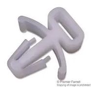 CABLE TIE MOUNT, 6.35MM, NYLON 6.6, PK50