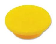 CAP, KNOB, K21, YELLOW