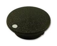 CAP W/MARKER DOT, KNOB, K21, BLACK