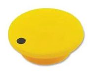 CAP W/MARKER DOT, KNOB, K21, YELLOW
