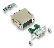 D SUB CONNECTOR, RECEPTACLE, 9POS