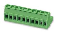 TERMINAL BLOCK, PLUGGABLE, 9POS, 12AWG