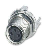 SENSOR CONNECTOR, M8, RCPT, 3P, PANEL