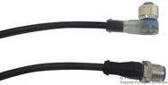 SENSOR CORD, 5P, M12 RCPT-PLUG, 1.5M