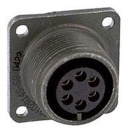 CIRCULAR CONNECTOR, RCPT, 19-32, JAM NUT