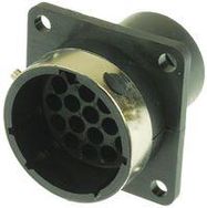 CIRCULAR CONNECTOR, RCPT, 16-19, FLANGE
