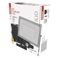 LED Floodlight ILIOwith motion sensor, 31W, black, neutral white, EMOS