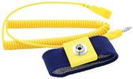 ADJ WRIST STRAP, ELASTIC, 4MM STUD, 2M