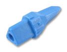 WEDGELOCK, 3WAY, RCPT CONNECTOR, BLUE