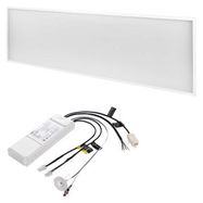 LED panel PROFI 30×120, built-in, white, 40W, neutral white, Emergency, EMOS