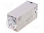 Timer; 0,1÷1s; DPDT; 250VAC/5A; Usup: 200÷230VAC; H3Y; socket; PIN: 8 OMRON