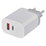 Universal USB Wall Charger PD 1,5 - 3 A (30 W) max., dual, EMOS