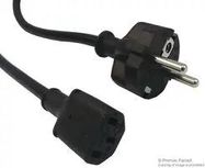 POWER CORD, CEE 7/7 PLUG-IEC C13, 2M