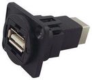 USB ADAPTOR, 2.0 TYPE A-TYPE B, RCPT