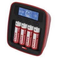 EMOS Battery Charger Profi BCN-42D + 4AA 2700, EMOS